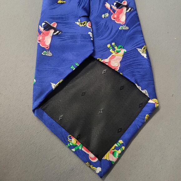 Atrovent Boehringer Ingelheim Tie Mens Silk Novelty Nose Cartoon Fun Gift - Picture 6 of 8